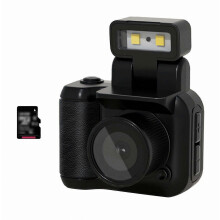 Retro Mini Camera for Kids, Compact Vintage Style Digital Camera, Portable Point and Shoot Camera with Easy Controls