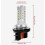 H15 LED High Beam Headlight Bulb, 80W Car Light for Night Driving, Easy Installation, Error Free, Bright White Light 4