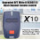 10 Pack 2 Button 433 MHz Rolling Code Remote Control for Garage Door and Gate Opener, Compact Durable Replacement Remote with Long Range 2