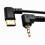 USB-C to 3.5mm 4-Pole Headphone Jack Cable, Right-Angle Audio Adapter for Mobile Devices, 30 cm, Multicolor 1