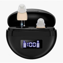 Invisible Rechargeable Digital Hearing Aids for Seniors with Hearing Loss, Sound Amplification Device, Noise Reduction, Comfortable Fit