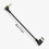 USB-C to 3.5mm 4-Pole Headphone Jack Cable, Right-Angle Audio Adapter for Mobile Devices, 30 cm, Multicolor 3
