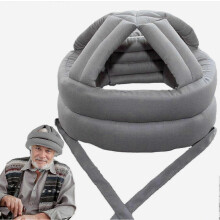 Schützender Helm für ältere Erwachsene, dicker atmungsaktiver Fallschutzhelm, weicher verstellbarer Kopfschutz für Haushalt und Gartenarbeit