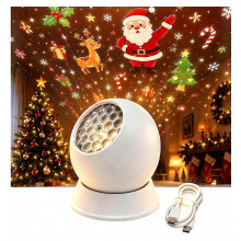 Proyector de estrellas y galaxias, luz nocturna LED con olas oceánicas, giro de 360 grados para dormitorio infantil y decoración del techo, regalo