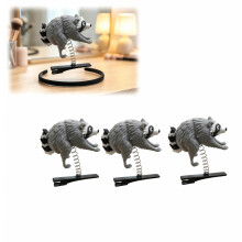 Barrette à cheveux animale mignonne et colorée, accessoire décoratif pour fête et coiffure, lot de 3