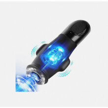 Oplaadbare persoonlijke massager voor mannen met dubbele motor, verstelbare zuigkracht en gerichte stimulatie voor intiem welzijn