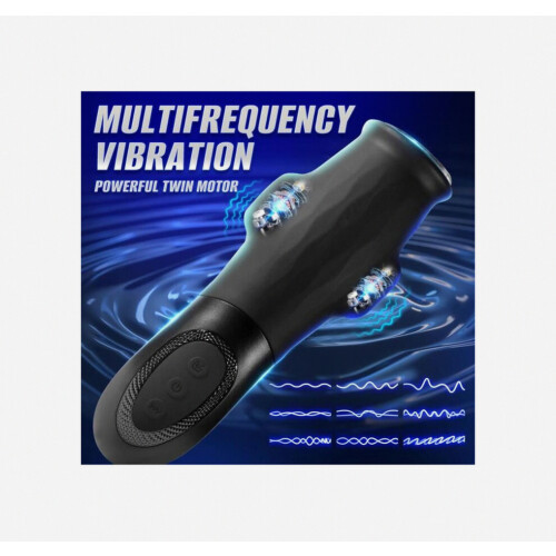 Rechargeable Personal Massager for Men, Dual Motor, Adjustable Suction, Targeted Stimulation Device for Intimate Wellness 2