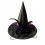 Halloween Witch Hat, Black Wizard Cap for Halloween Party, Cosplay Costume Accessory 2