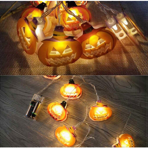 Halloween Pumpkin String Lights Party Decoration Lamp Ornament Accessory 1
