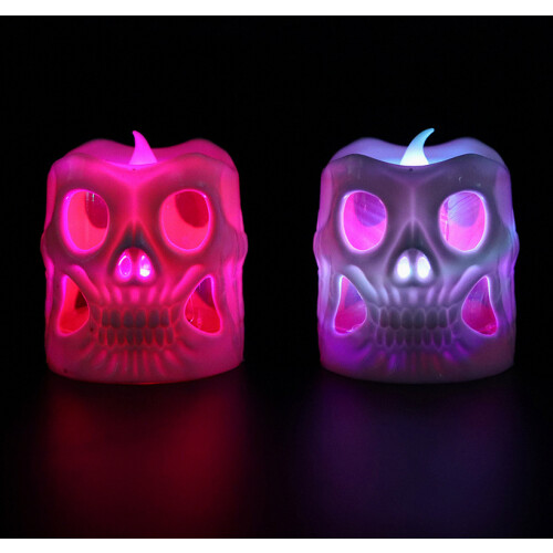 2 Pack Colorful Gradient Night Light for Home Decor Halloween Ambience Light 1