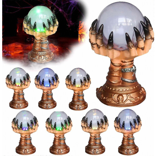 Horror Hand Night Light, Electrostatic Negative Induction Halloween Decorative Light for Home Party Decor 1