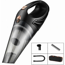 Leistungsstarker Auto-Staubsauger, 120 W, 12 V, kompakter Handstaubsauger für Auto und Innenraum, tragbar und leistungsstark
