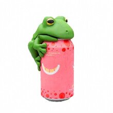 Silicone Frog Can Lid, Creative Animal Cover for Soda, Beer and Juice, Leakproof, Reusable Cartoon Drink Cover
