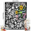 Cozy Doodle Coloring Blanket for Adults with Markers, Soft DIY Activity Throw for Creative Relaxation 4