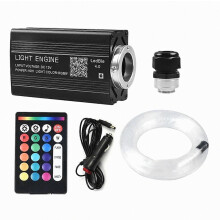 500Pcs Fiber Optic Star Light Kit for Car and Home Headliner, Roof Ceiling Lights with Remote Control
