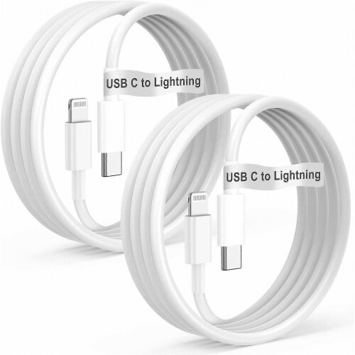 Καλώδιο USB-C σε Lightning για γρήγορη φόρτιση, 1,8 μ για iPhone 14 13 12, ανθεκτικό και αξιόπιστο 1
