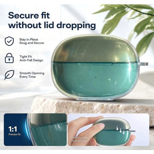 TPU Protective Case for OpenDots 2, Anti-Loss Lid, Dustproof Earphone Shell, Durable Storage Cover 2
