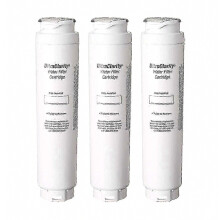 Set van 3 waterfilters voor koelkast, vervanging voor ultraheldere filtratie, compatibel met 644845, 740560, 9000194412, 0060820860 en KWF1000, voor