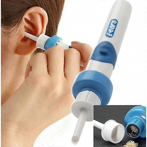 Electric Ear Cleaner with Soft Tip, Safe Ear Pick Tool, Gentle Ear Cleaning Device for Home Use