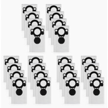 24 sacchetti filtro grande capacità per aspiratore umido e secco, ricambio per modello VC4210L, per raccolta polvere e sporco fine