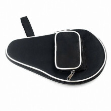 Table Tennis Racket Bag with Ball Compartment and Waterproof Protection Cover for Storage and Transport