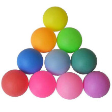 150 Pcs Ping Pong Entertainment 40mm Table Tennis Balls Mixed Colors for Game Activity High Quality