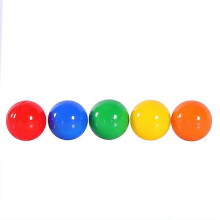 100 Pack Table Tennis Balls Ping Pong Balls 30mm Plastic Cheaper Ideal for Cat Dog Art Craft Party Family Shool Games Beginner Adults