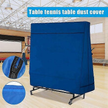 Portable Ping Pong Table Cover with Dual Zipper Multipurpose Waterproof Protective Cover for Table Tennis Table