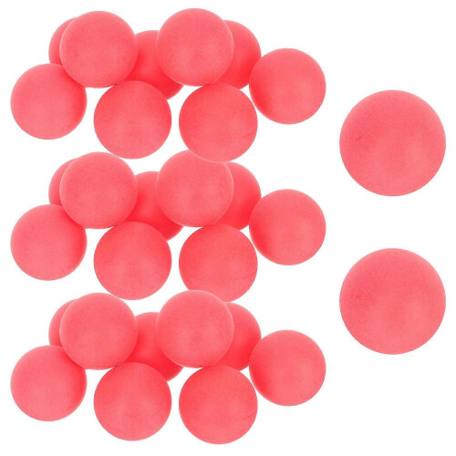 Ping Pong Table Tennis Balls for Party Activity 100Pcs Red Plastic