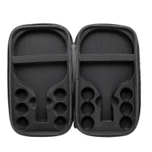 Hard Shell Ping Pong Paddle Case, Shockproof & Wear-Resistant Table Tennis Racket Protective Carry Bag with Handle
