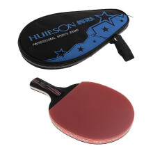 Table Tennis Racket Paddle Ping-Pong Bat with Cover Penhold