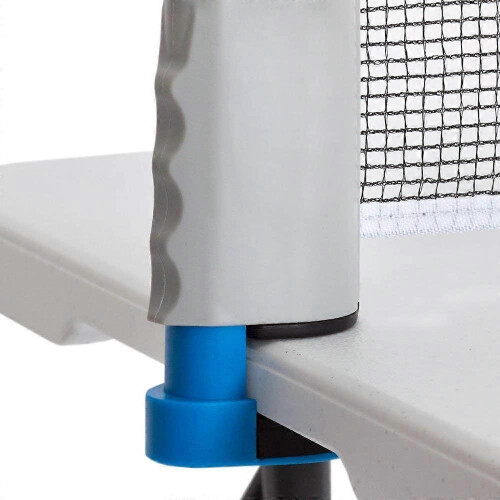 (Grey) Retractable Table Tennis Net Adjustable Length 2