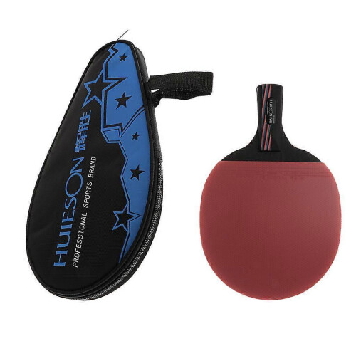 Table Tennis Racket Paddle Ping-Pong Bat with Cover Penhold 2