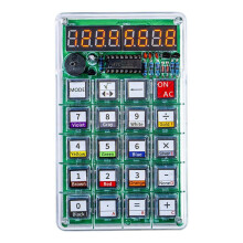DIY Calculator Kit Electronic Calculator Soldering Practice Kit Electronic LED Digital Tube Display MCU Soldering Kit