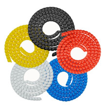 Gaine de Protection de Câble Spiralée de 1 M pour Moteur de Frein de Trottinette pour M365 Pro, Gaine de Câble Cachée, 5 Couleurs, 2 Pièces par