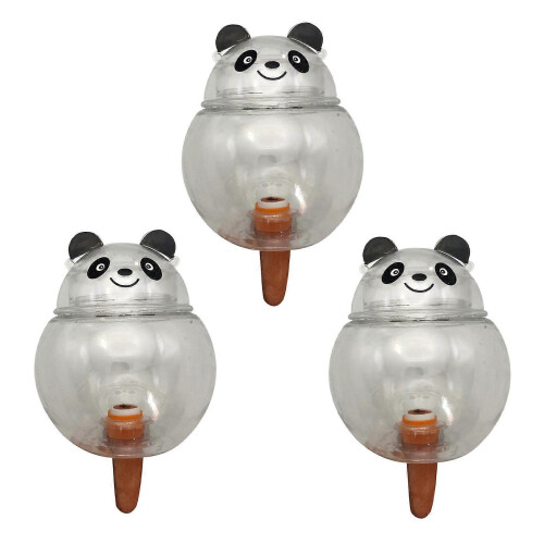 (3pcs) Panda Self Watering Device – Transparent – for Indoor Plants