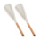 (D) Heat Resistant Silicone Spatula - with Wood Handle - for Cooking Mixing Baking 1