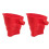 (2pcs, Red) Flour Funnel for Stand Mixer – 30 Degree Spout – for Baking 1