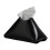 (Black) Faux Leather Tissue Holder – Pyramid Design – for Tabletop Car Office 1