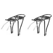 2pcs 20 Inch Folding Bike Rear Racks Aluminum Alloy Rear Shelf for Folding Bicycle Rear Shelf Parts