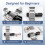 Watch Link Removal Tool, Watch Strap Tool Kit, Watch Bracelet Adjustment and Replacement Tool,Mounting Tools 4