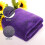 (deep purple) Microfiber Hair Towels 10 Pack Fast Drying Salon Spa Gym Use 3