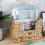 Water Hyacinth Wall Basket – Rustic Wicker – for Magazine Storage 5