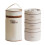 (Triple Layer, White) Insulated Lunch Box Set – Stackable Tiers – for Work Travel 1