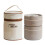(Dual Layer, Coffee) Insulated Lunch Box Set – Stackable Tiers – for Work Travel 1