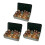 (3pcs B) Mini Nativity Scene in Tin Box - Handcrafted Pocket Size - for Christmas Table Decor 1