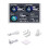 Turing 5.2Inch IPS Type-C Secondary Monitor  Display Case for CPU GPU RAM Monitoring with USB Interface White 2