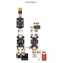 H743 8S V1 Flugsteuerung Dual BEC 20x20mm für RC FPV Free Racing Drohne Nblade MAX Teile
