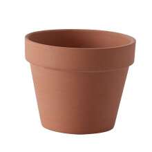 (XL) Terracotta Flowerpot – with Drainage Hole & Porous – for Succulents & Cacti
