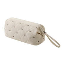 (Beige) Hair Dryer Storage Bag – Oxford Fabric – for Travel Makeup Organizer
